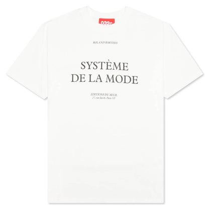 Barthes T-Shirt - White