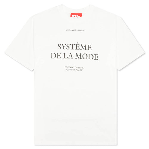 Barthes T-Shirt - White