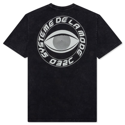 Hypnos Acid Washed T-Shirt - Washed Out Black