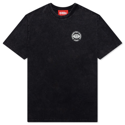 Hypnos Acid Washed T-Shirt - Washed Out Black