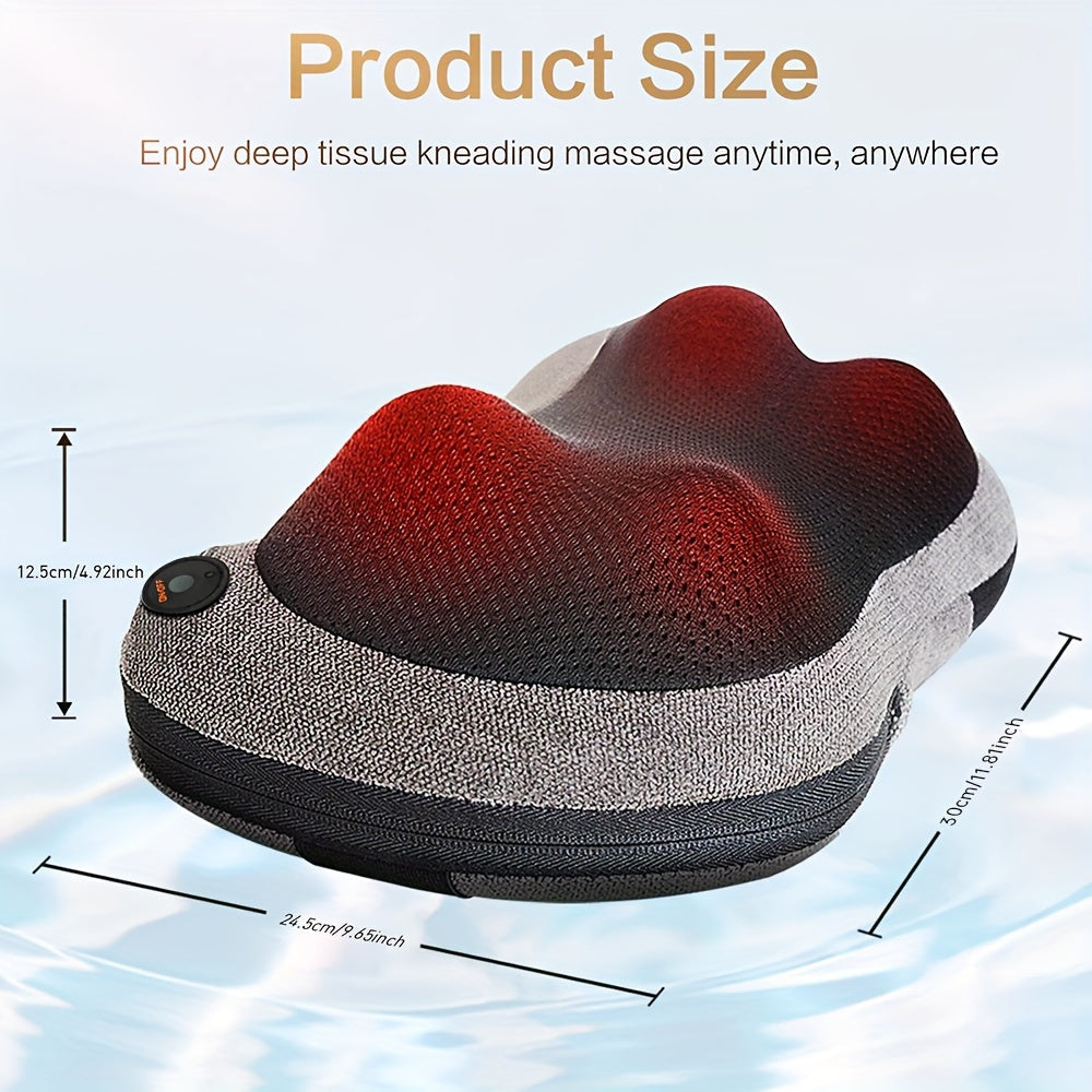 Electric Shiatsu Massage Pillow with Heat