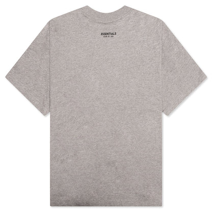 3 Pack Essential Tee - Heather Gray