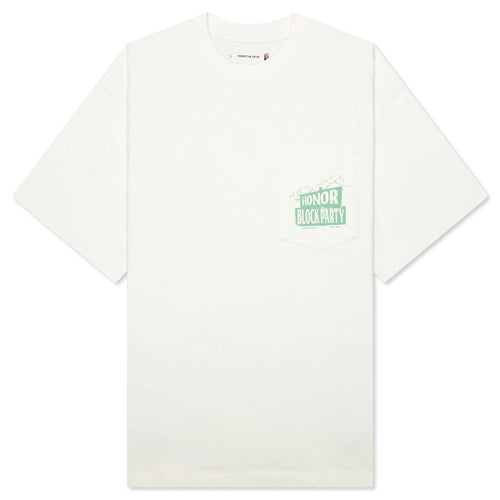 88 Block T-Shirt - Bone