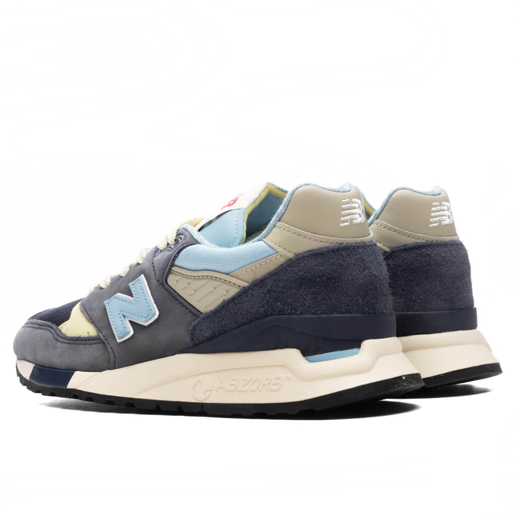 Made in USA 998 - NB Navy/Chrome Blue