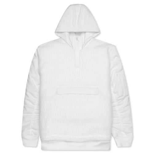 Adidas Originals x Ivy Park Sherpa Layered Jacket - Core White
