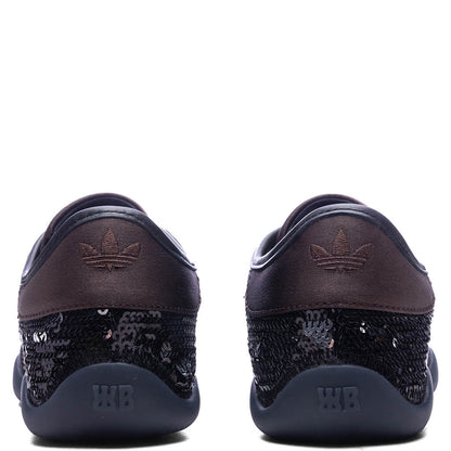 Adidas Originals x Wales Bonner Karintha Sequin - Core Black/Silver Metallic/Dark Brown