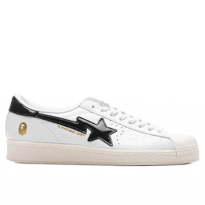 Adidas x BAPE Superstar - Cloud White/Core Black/Off White