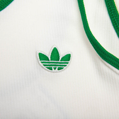 Women's Adidas x Sporty & Rich Tank Top - Off White/Green