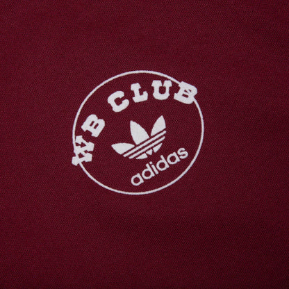Adidas x Wales Bonner Track Hoodie - Collegiate Burgundy