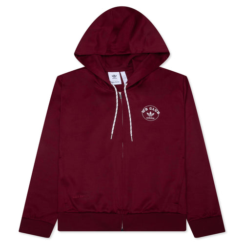 Adidas x Wales Bonner Track Hoodie - Collegiate Burgundy