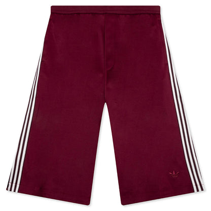 Adidas x Wales Bonner Track Shorts - Collegiate Burgundy