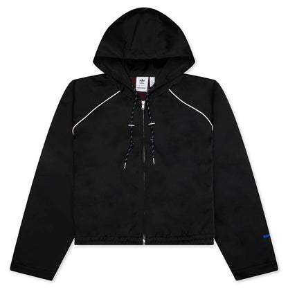 Adidas x Wales Bonner Women's Satin Hoodie - Black