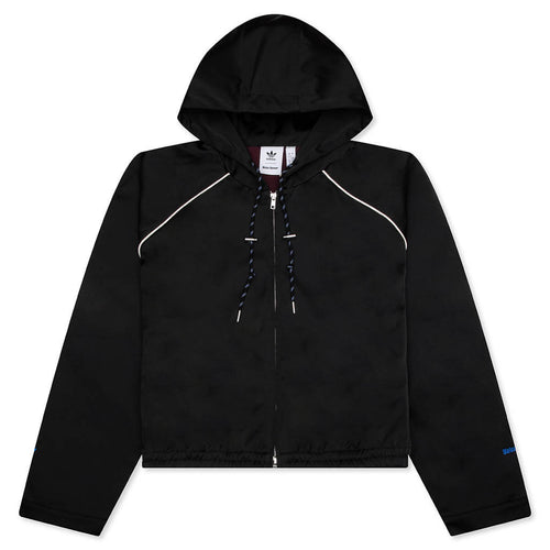 Adidas x Wales Bonner Women's Satin Hoodie - Black