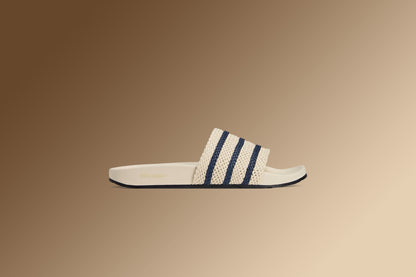 Adidas Originals x Wales Bonner Adilette - Wonder White/Night Indigo