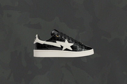 Adidas x BAPE Campus 00s - Core Black/Off White/ Gold Metallic