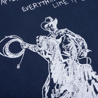After All Is Said T-Shirt - Washed Navy