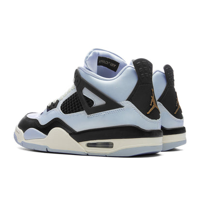 Air Jordan 4 Retro (GS) - Pure Platinum/Metallic Gold/Black/Sail