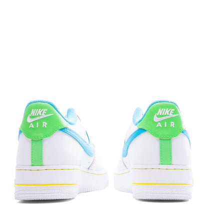 Air Force 1 LV8 BG (GS) - White/Baltic Blue/Action Green