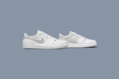 Air Jordan 1 Low OG - White/Neutral Grey