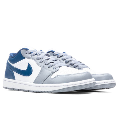 Women's Air Jordan 1 Low - Stealth/French Blue/White