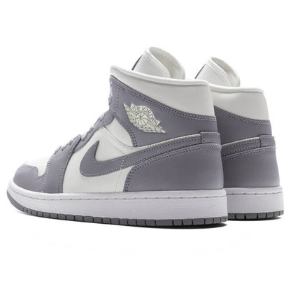 Women's Air Jordan 1 Mid - Sail/Stealth/White