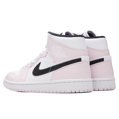 Women's Air Jordan 1 Mid - Light Violet/Black