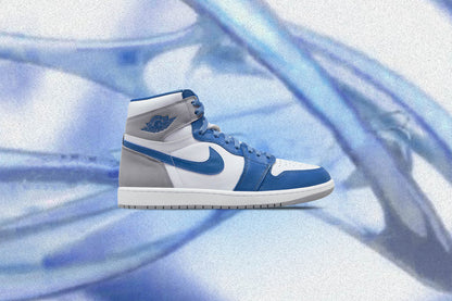 Air Jordan 1 Retro High OG - True Blue/White/Cement Grey
