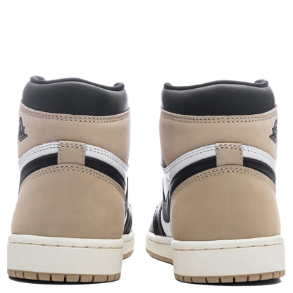 Women's Air Jordan 1 Retro High OG 'Latte' - Black/Legend Brown/White
