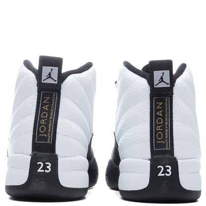 Air Jordan 12 Retro (PS) "Royalty Taxi" - White/Metallic Gold
