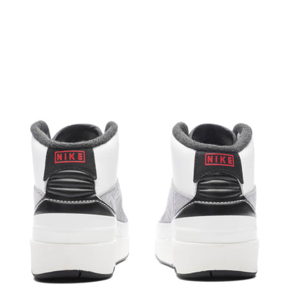 Air Jordan 2 Retro (PS) 'Python' - White/Fire Red/Cement Grey