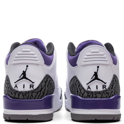 Air Jordan 3 Retro - White/Black/Dark Iris
