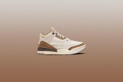 Air Jordan 3 Retro (PS) - Light Orewood Brown/Metallic Gold