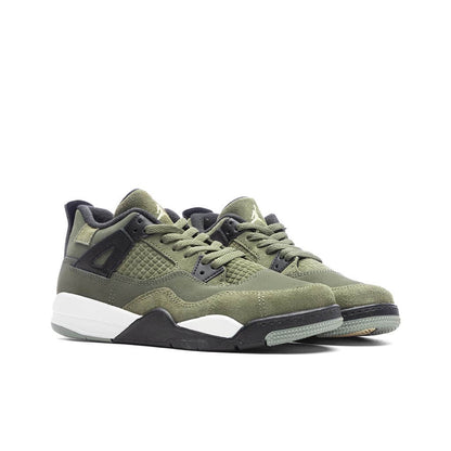 Air Jordan 4 Retro SE Craft (PS) - Medium Olive/Pale Vanilla/Cargo Khaki