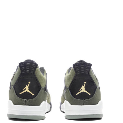 Air Jordan 4 Retro SE Craft (PS) - Medium Olive/Pale Vanilla/Cargo Khaki