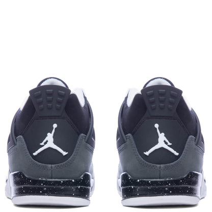 Air Jordan 4 Retro (PS) Fear - Black/White/Anthracite/Black