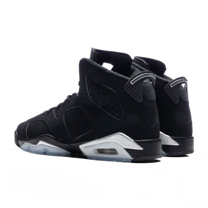 Air Jordan 6 Retro (GS)  - Black/Metallic Silver/Black