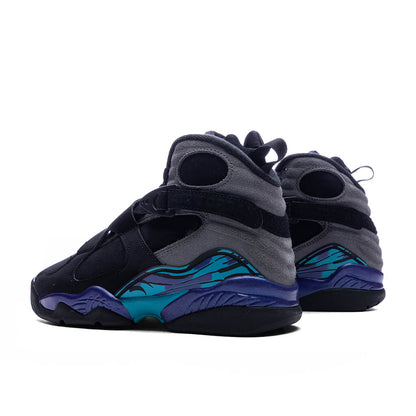 Air Jordan 8 Retro 'Aqua' (GS) - Black/Multi Color
