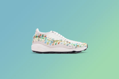 Women's Air Footscape Woven - Summit White/Black/Multi-Color