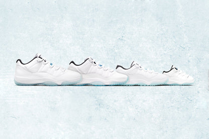 Air Jordan 11 Retro Low (GS) - White/Legend Blue