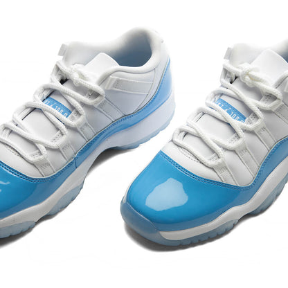 Air Jordan 11 Retro Low 'University Blue' (GS) - White/University Blue/Black