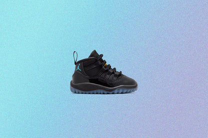 Air Jordan 11 Retro 'Gamma' (TD) - Black/Gamma Blue/Varsity Maize