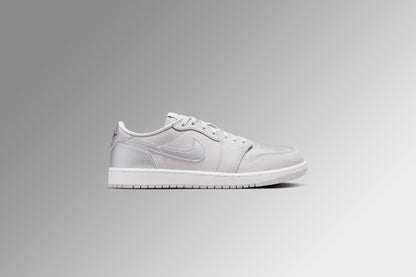 Air Jordan 1 Low OG 'Metallic Silver' - Neutral Grey/Metallic Silver/White