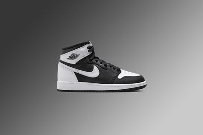 Air Jordan 1 Retro High OG (GS) - Black/White