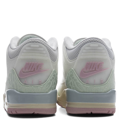 Air Jordan 3 Retro OG 'Spring is in the Air' - Sail/Jade Aura/Aura
