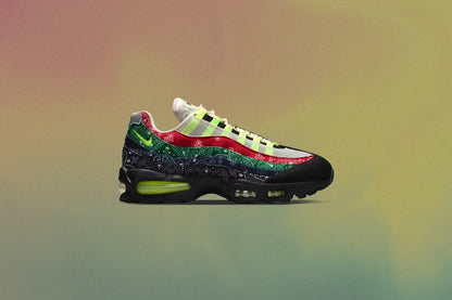 Air Max 95 Big Bubble - Sail/Volt/University Red/Sport Green