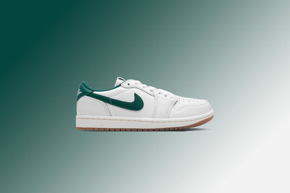 Women's Air Jordan 1 Retro Low OG - White/Oxidized Green/Sail