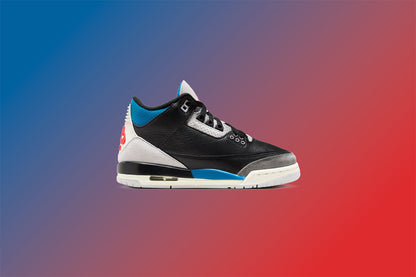 Air Jordan 3 Retro OG 'Rare Air' (GS) - Black/Chile Red/Neutral Grey