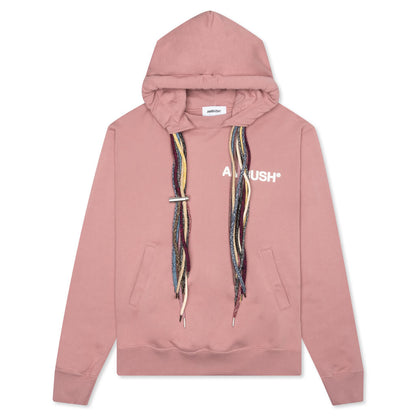 Multicord Hoodie - Pink/White