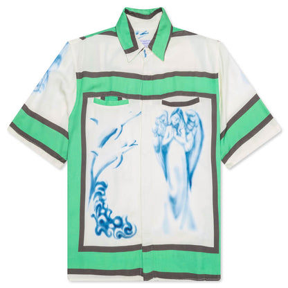 Angels Button Up - Birch