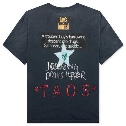 Ask Alice Tee - Vintage Black